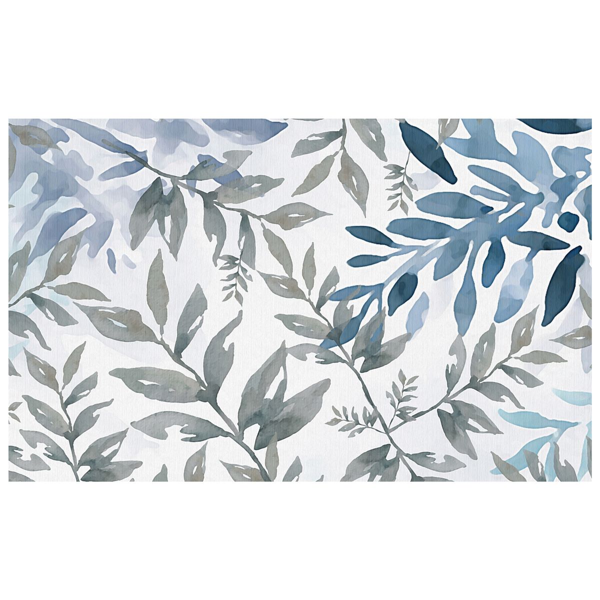Ocean Blue Dried Leaves Rectangle Tablecloth | Shop Today. Get it ...