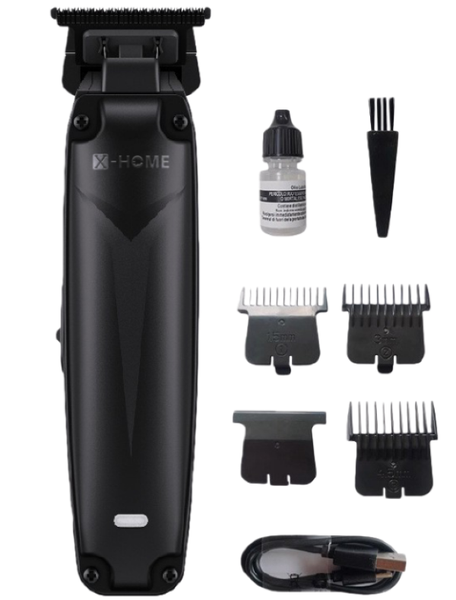 X-HOME Cordless Pro Barber Hair Trimmer - Rechargeable - Titanium Blade