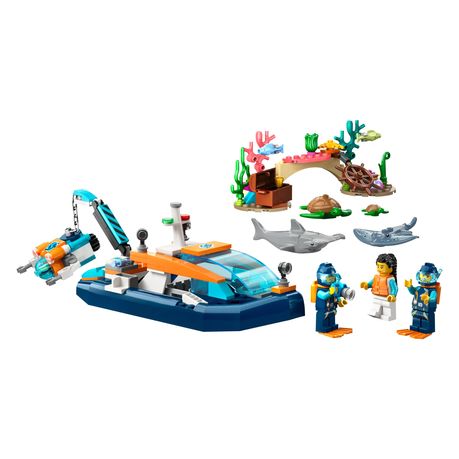 Lego toy online boat