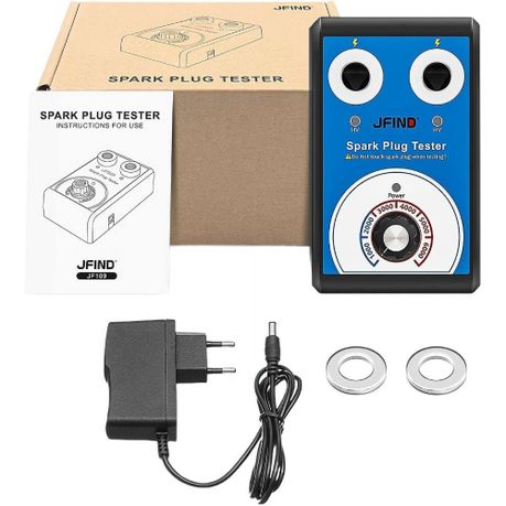 Spark Plug Tester 2 Holes,Automotive Spark Plugs Tester Analyzer Image