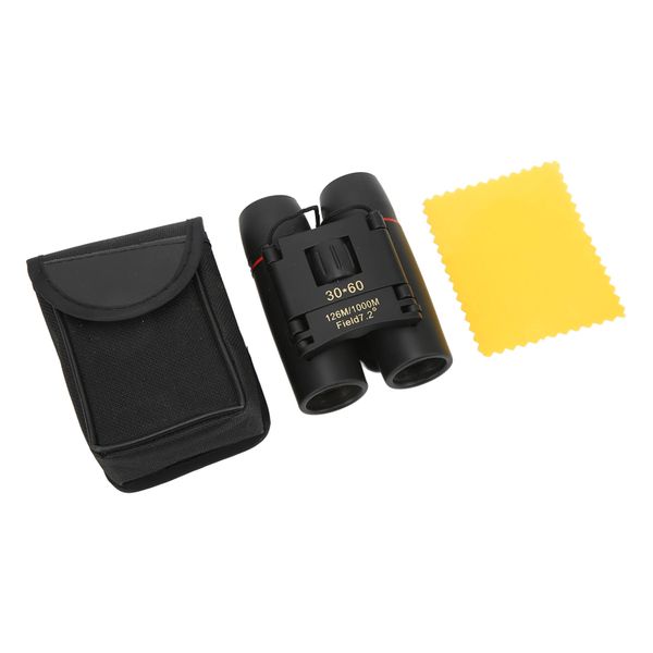 30x60 126m/1000m Mini Compact Binoculars 8x Magnification