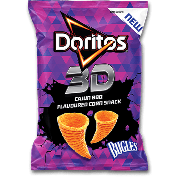 Simba Doritos - 3D Bugles Cajun BBQ (20 x 100g)