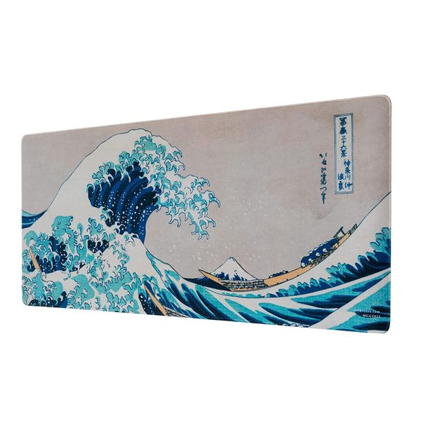 Japanese Art - Gaming Desk Mat X-Large Anti-Slip Mouse Pad (80cm x 34.5cm)