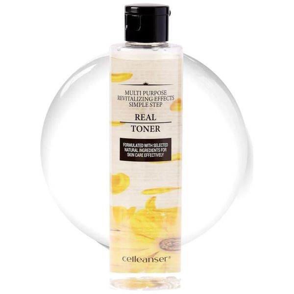 Celleanser Pure Calendula Facial Toner 200ml | Soothing, Hydrating &amp; Vegan