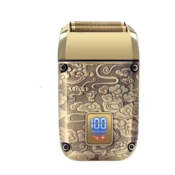 Electric Rotary Shaver With Led Display