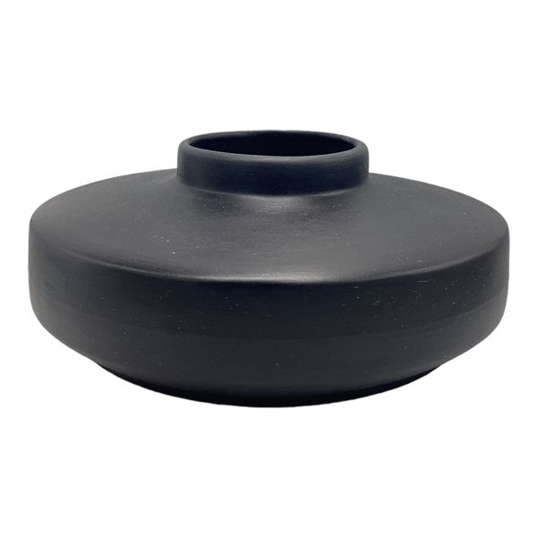 Vase Mcp 36Cm D x 15Cm H Flat Barrel