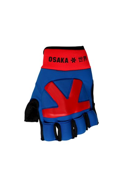 Osaka Hockey Glove Armadillo 4.0 - Princess Blue-Cayenne Red