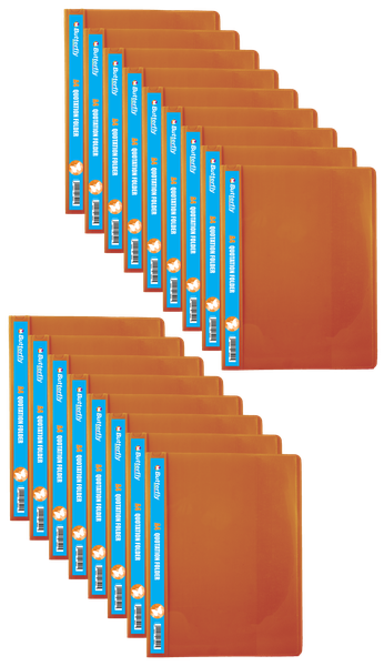 Quotation Folders - A4 180 m (Orange) X15