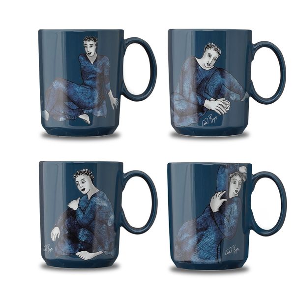 Carrol Boyes - Mug Set of 4 - Indigo Blues