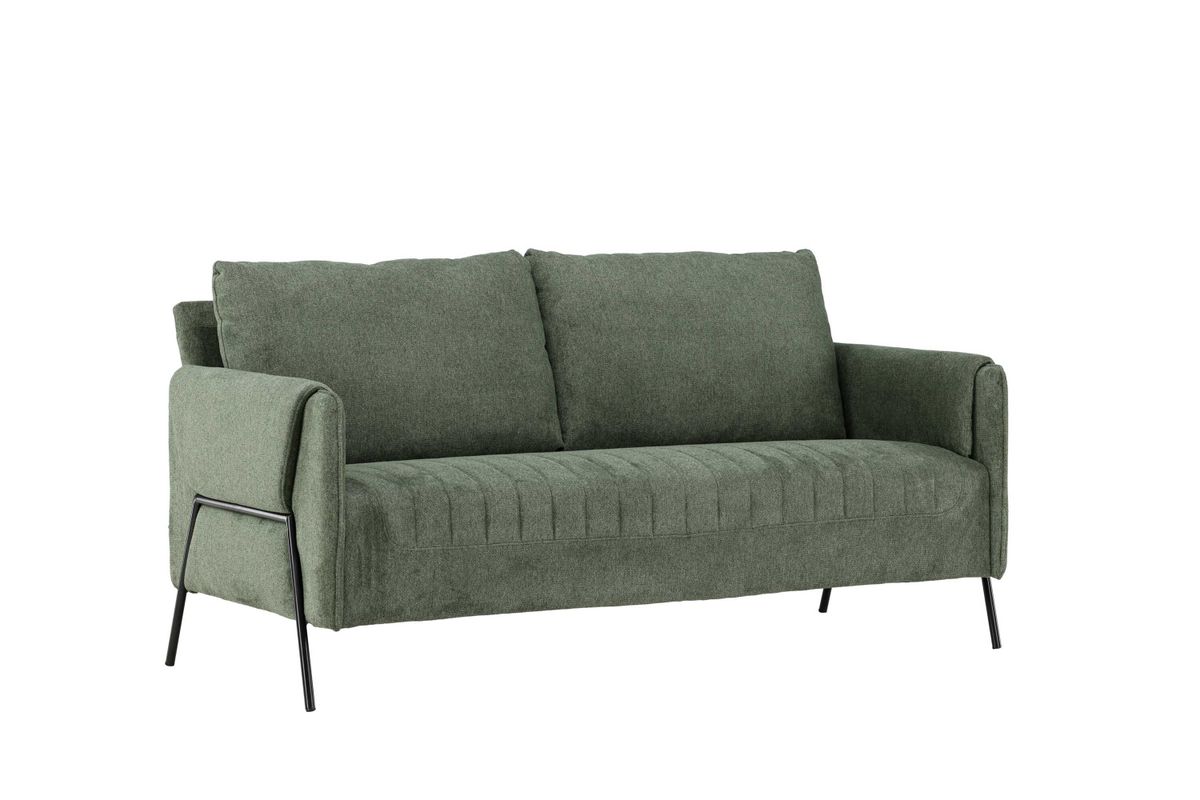 Kreslo Modern 2-Seater Fabric Sofa - Compact & Comfortable