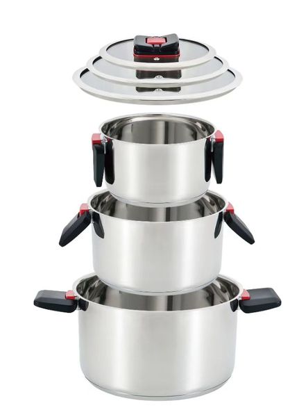 Bauer Compact 6-Piece Steel Set