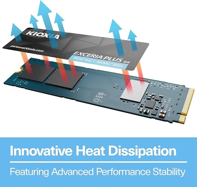 Kioxia Exceria Plus G4 PCIe 5.0 NVMe SSD - 2TB | Shop Today. Get