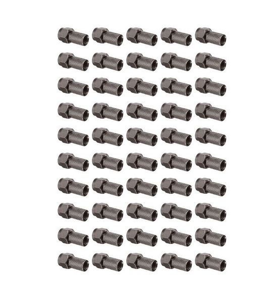 SiRCONY F Connector twist-on tpye - 50pcs Pack