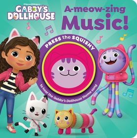 DreamWorks Gabby's Dollhouse: A-Meow-Zing Music! Sound Book Buy