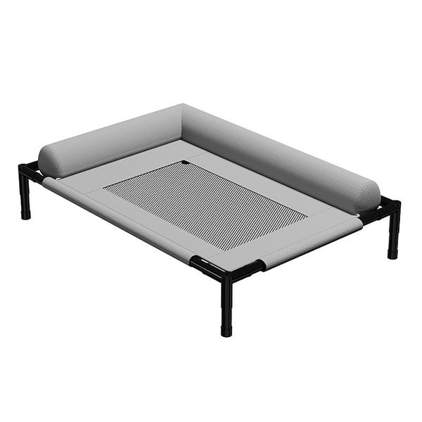 33IN Elevated Bed for Pet,Pet Bed with Pillow,Portable Raised Pet Cot