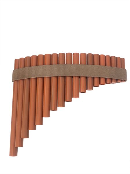 Pan Flute 18 Pipe Traditional Woodwind Instrument