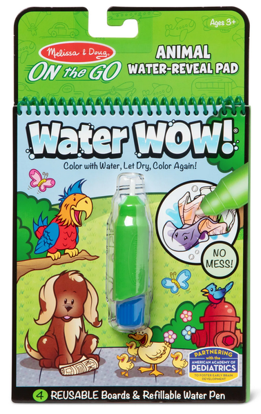 Melissa &amp; Doug On the Go Water Wow! Water-Reveal Pad - Animals