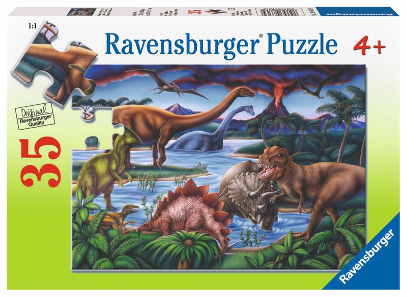 Dinosaur Playground 35 PC Puzzle