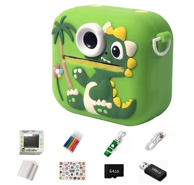 IPSTYLE Kids Instant Print Camera &amp; 1080P Video Recorder for Boys Girls