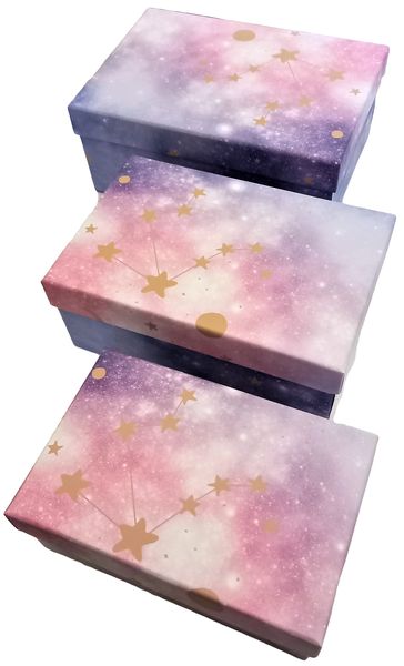 3 piece Gift Box set with lids