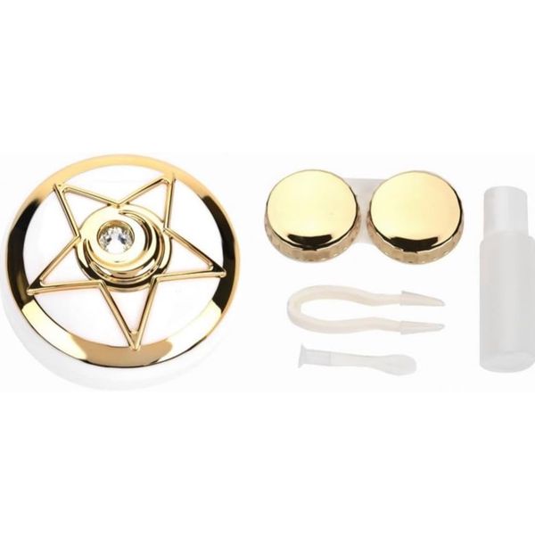Gem And Star Contact Lens Case With Accessories