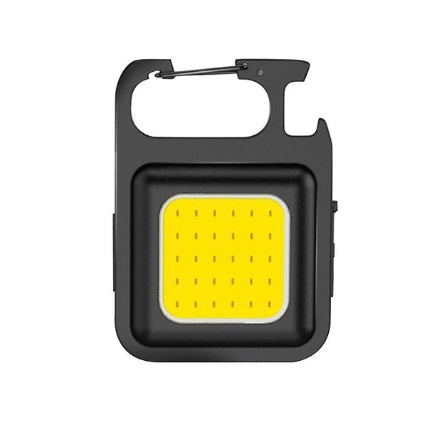 Mini keychain light, Multifunctional Portable light, Yellow light, 1 piece