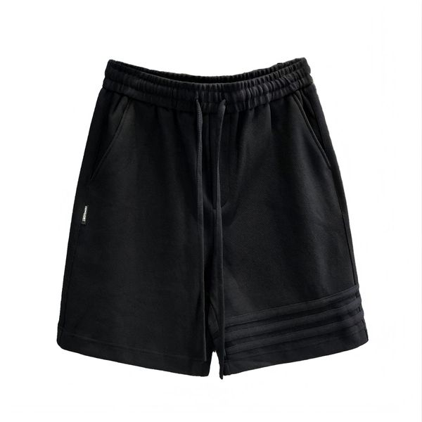 Premium Striped Knit Casual Shorts
