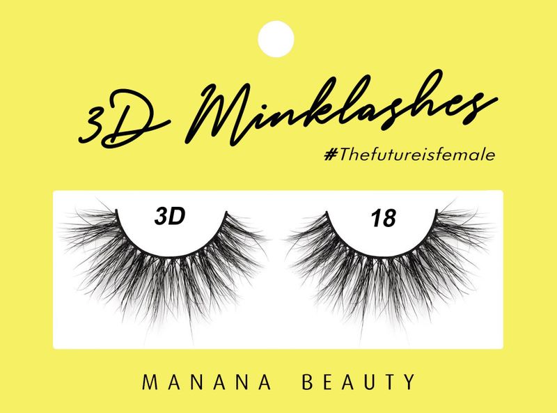 Manana 3D Mink Lashes - Ketso