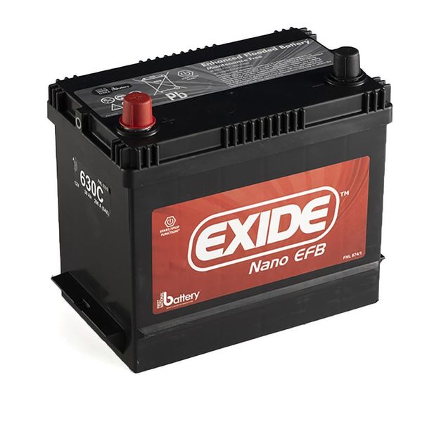 Exide 12V Car Battery - 630