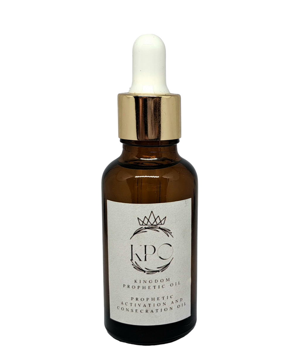 Kingdom prophetic activation and consecration anointing oil shop
