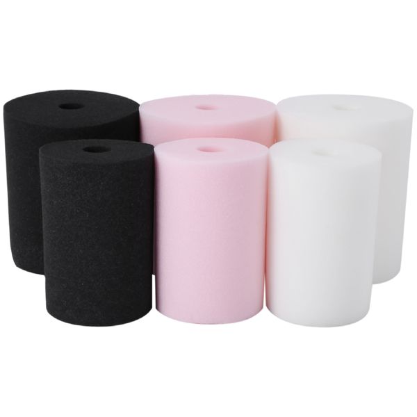 6 Pcs Cup Turner Foam Tumbler Inserts (Black/White/Pink)