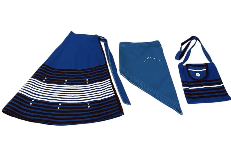 African/Traditional Wrap Skirt Set