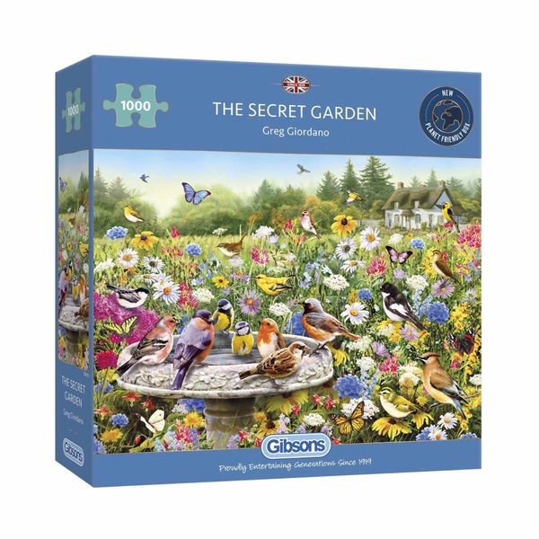 Gibsons The Secret Garden 1000 Piece Jigsaw Puzzle