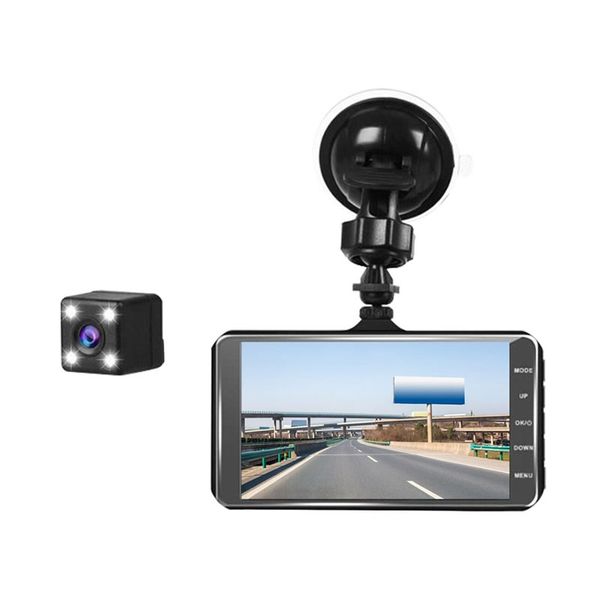 Dual Lens DVR Vehicle Video Dash Cam Recorder