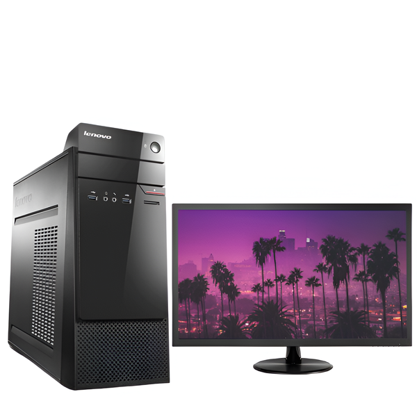 Certified Pre-Owned Lenovo S510 MT+22"Monitor-Intel i3 6th Gen 8GB 1TB SSD