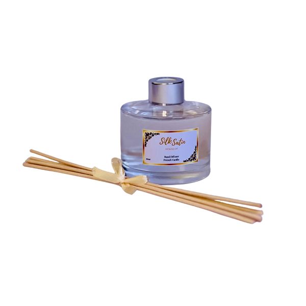 French Vanilla Reed Diffuser by House of Silk Satin