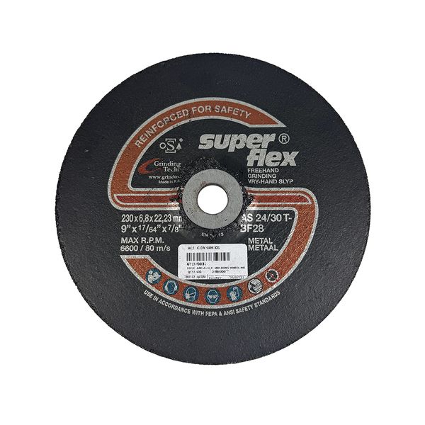 Super Flex - Standard Metal Angle Grinding Wheel (230mm)