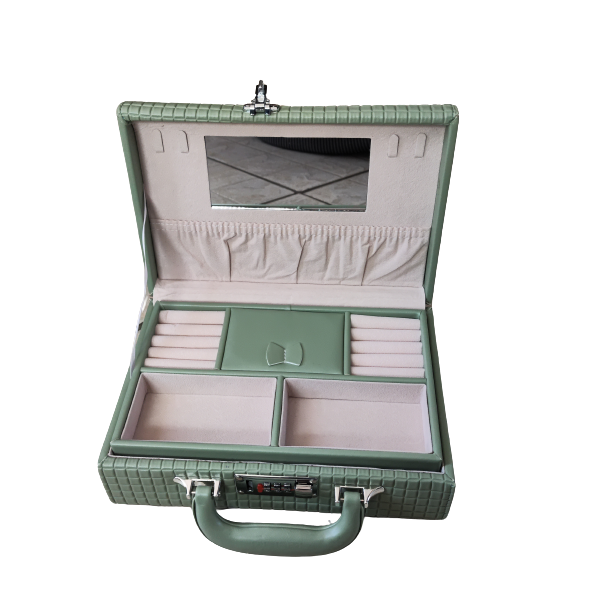 2 Tier Jewelry Case with Combination Lock Shop Today. Get it Tomorrow