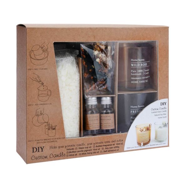 DIY Candle Gift Set