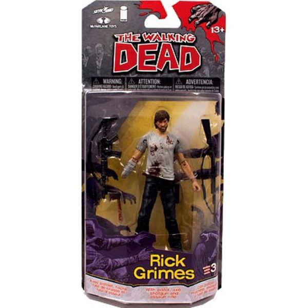 Walking Dead Comic Series 3 Rick Grimes Figure
