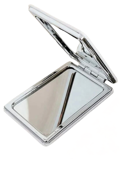 Portable Face Graphics Makeup Mirror
