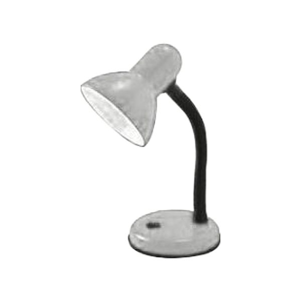 ACDC - 230VAC 40W Max E27 Satin Chrome Desk Lamp