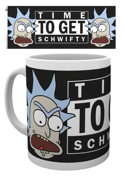 Rick and Morty Time To Get Schwifty Mug (Parallel Import)
