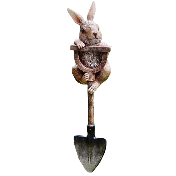 Bunny Statue Whimsical Garden Decor For Outside