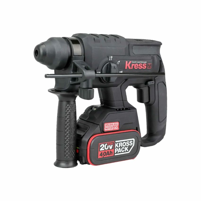 Kress - 20V Brushless 22mm SDS+ Rotary Hammer Drill Kit