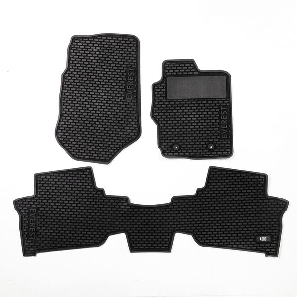 Ford Everest Interior Rubber Mats