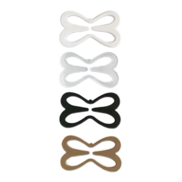 4-Piece Flower Bra Strap Clips for Invisible Bra Straps