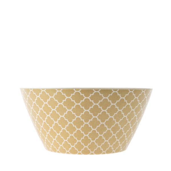 George &amp; Mason - Trellis Bamboo Fibre Salad Bowl 24x12cm