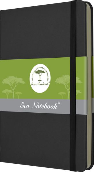 Eco Notebook, A5 - Black