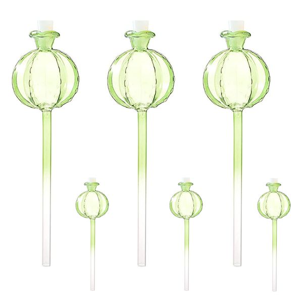 Plant Watering Globes Durable Glass Aqua Bulbs Shape Self Watering Globes